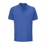 Polo unisex con 2 bottoni in 100% cotone organico 210g/m² SOL'S Pegase terza vista