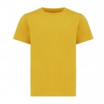 Maglietta per bambini in cotone riciclato da 160 g/m² Iqoniq color giallo scuro