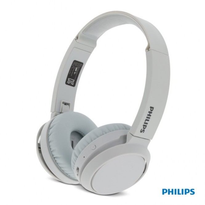 Cuffie wireless pieghevoli con pulsante Bass Boost della Philips