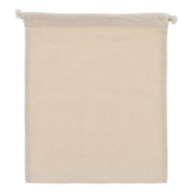 Sacchetto in cotone 140g/m² certificato OEKO-TEX® 25x30cm color beige