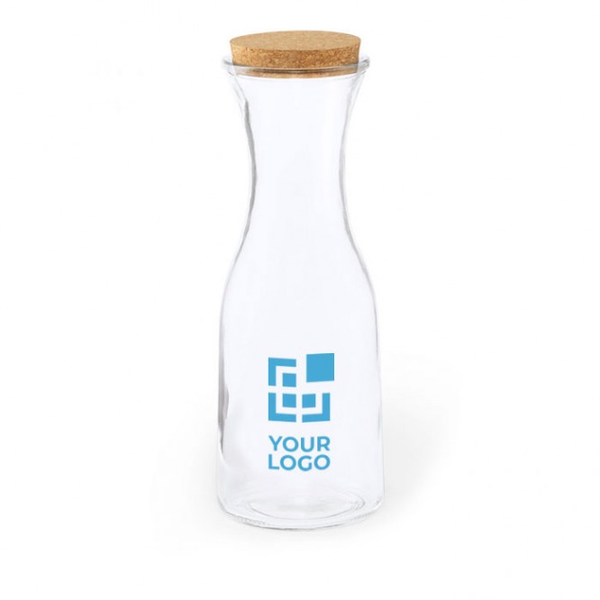 Bottiglia in vetro personalizzata con incisione laser del tuo logo