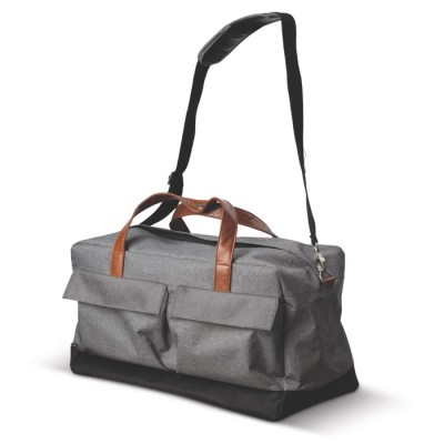 Borsa da viaggio con molte tasche interne ed esterne in poliestere 30l