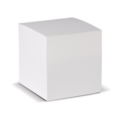 Cubo di 730 foglietti bianchi di carta senza legno 90g/m² per note
