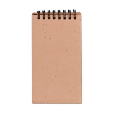 Blocco note tascabile con mix di semi fogli a quadretti e note adesive
