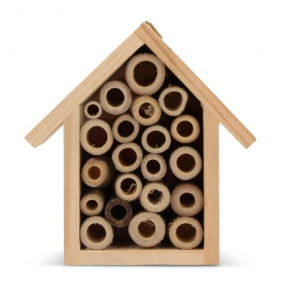 Casetta per le api in legno FSC con gancio per appenderla