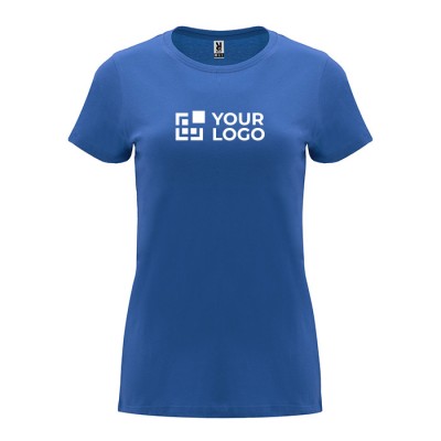 T-shirt da donna con girocollo in 100% cotone da 170 g/m² Roly