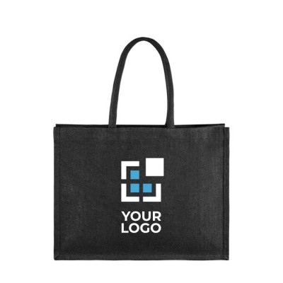 Shopper in tela di cotone e juta personalizzate prezzo a partire da 7,40 €