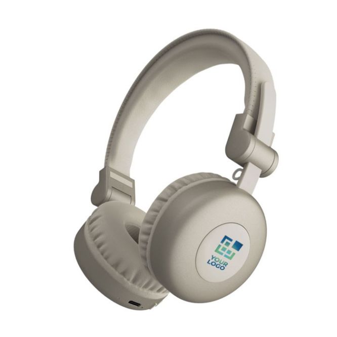 Cuffie wireless pieghevoli hands-free della Fresh 'n Rebel color beige