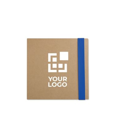 Portablocco post it con logo e penna RecycloSet