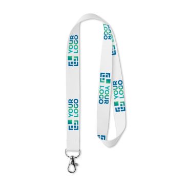 Lanyards sublimatico in plastica riciclata