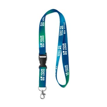 Lanyard in sublimazione con fibbia a stacco