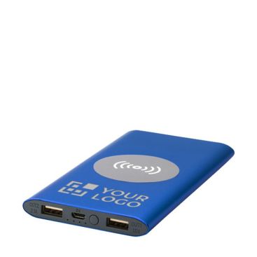 Power bank wireless 5 W personalizzate da 8.000 mAh Chargepad Pro