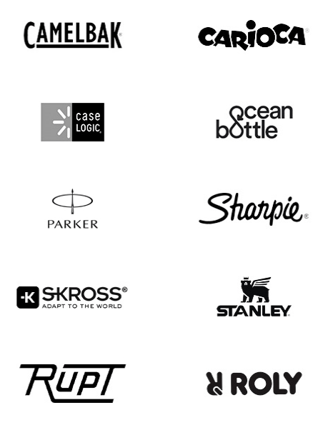 Marchi che hanno già riposto la loro fiducia nei nostri omaggi promozionali Marchi che hanno già riposto la loro fiducia nei nostri omaggi promozionali